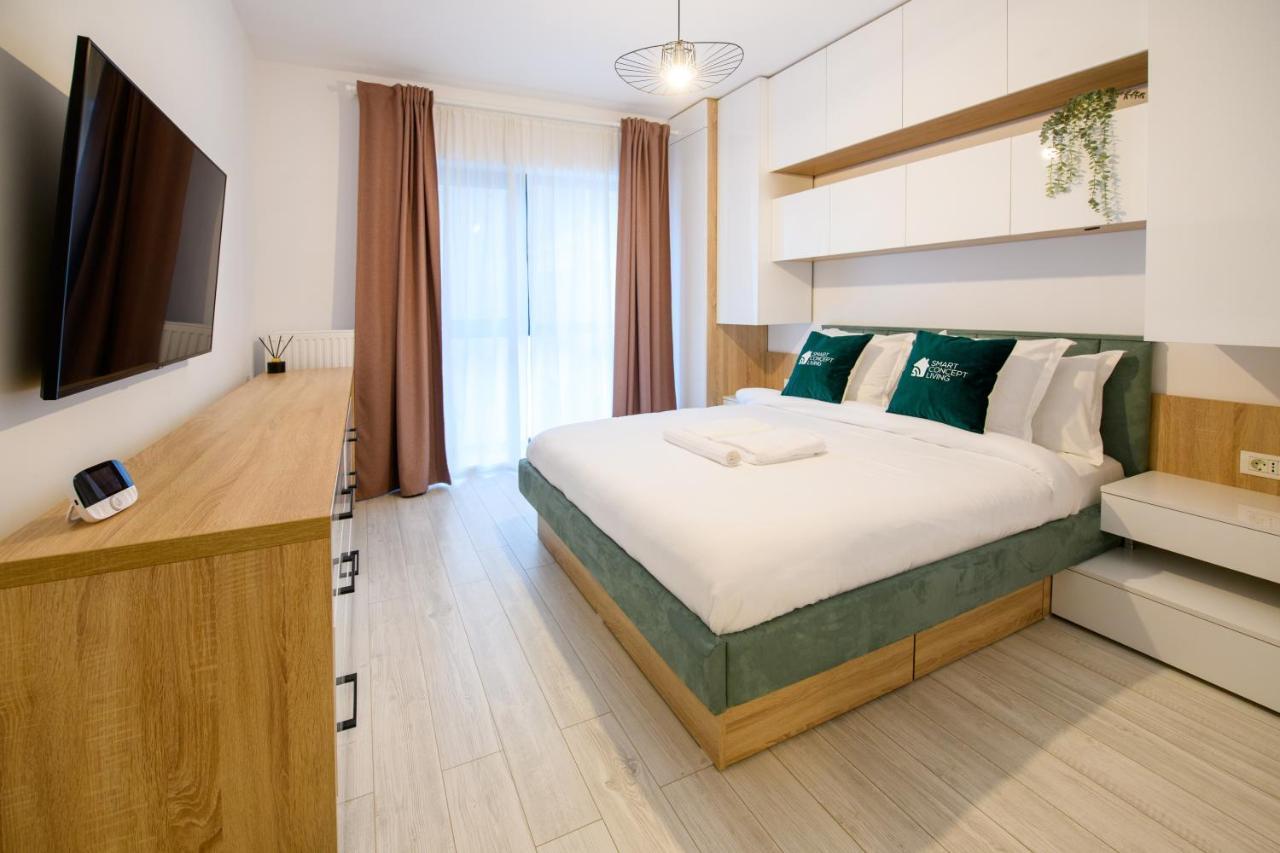 Ferienwohnung Smart Concept Living Plaza Bukarest Exterior foto