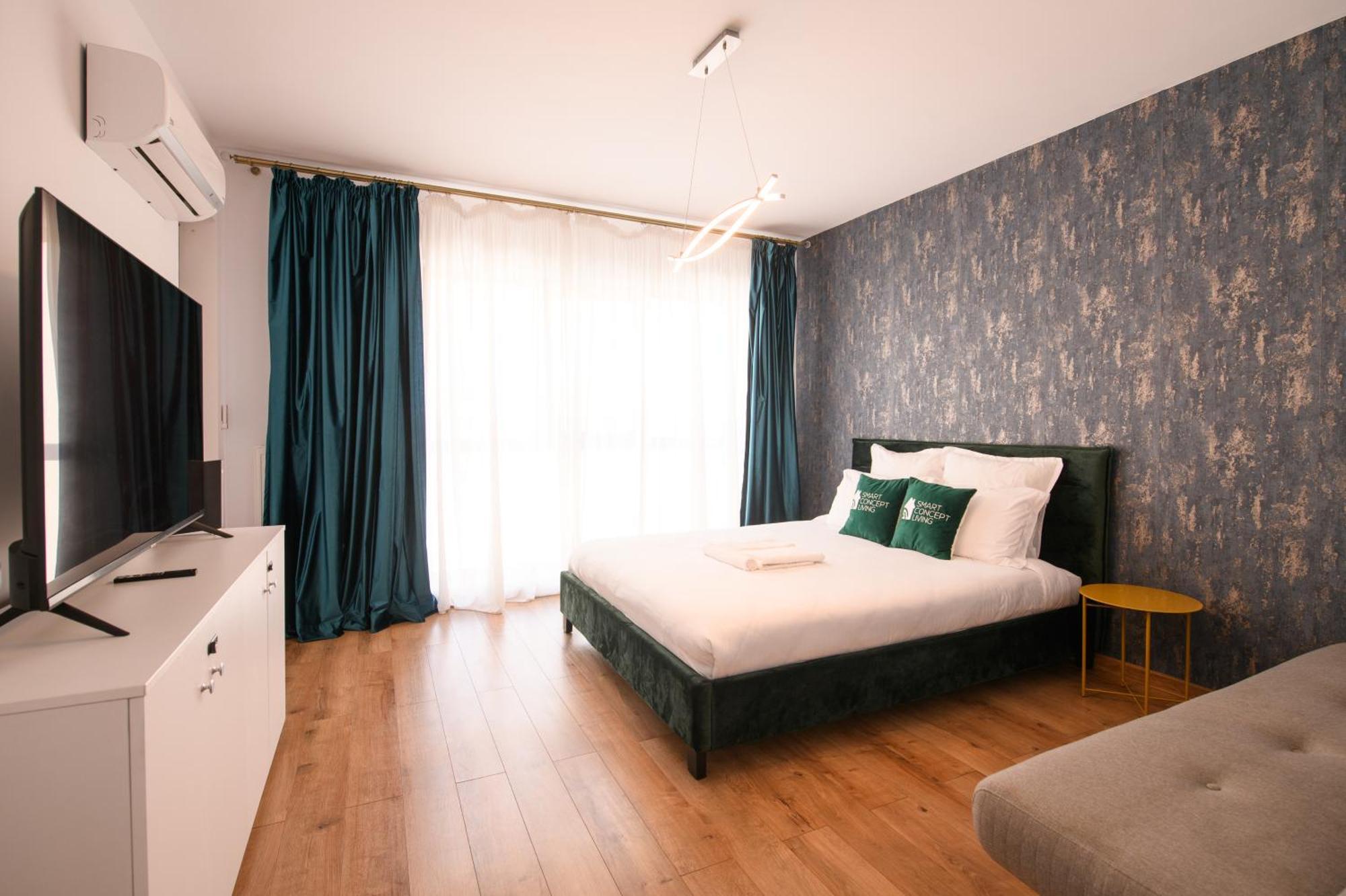 Ferienwohnung Smart Concept Living Plaza Bukarest Exterior foto