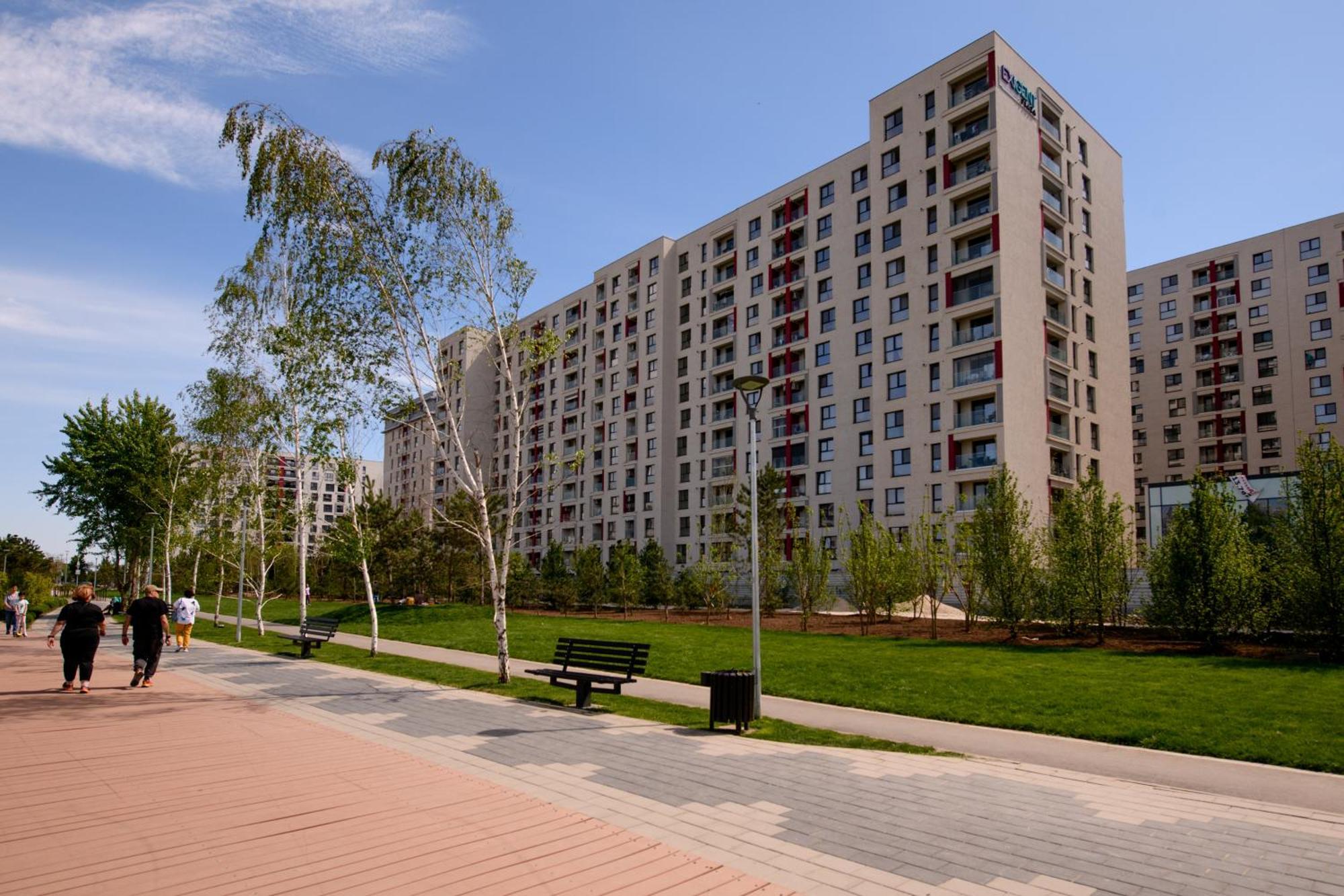 Ferienwohnung Smart Concept Living Plaza Bukarest Exterior foto