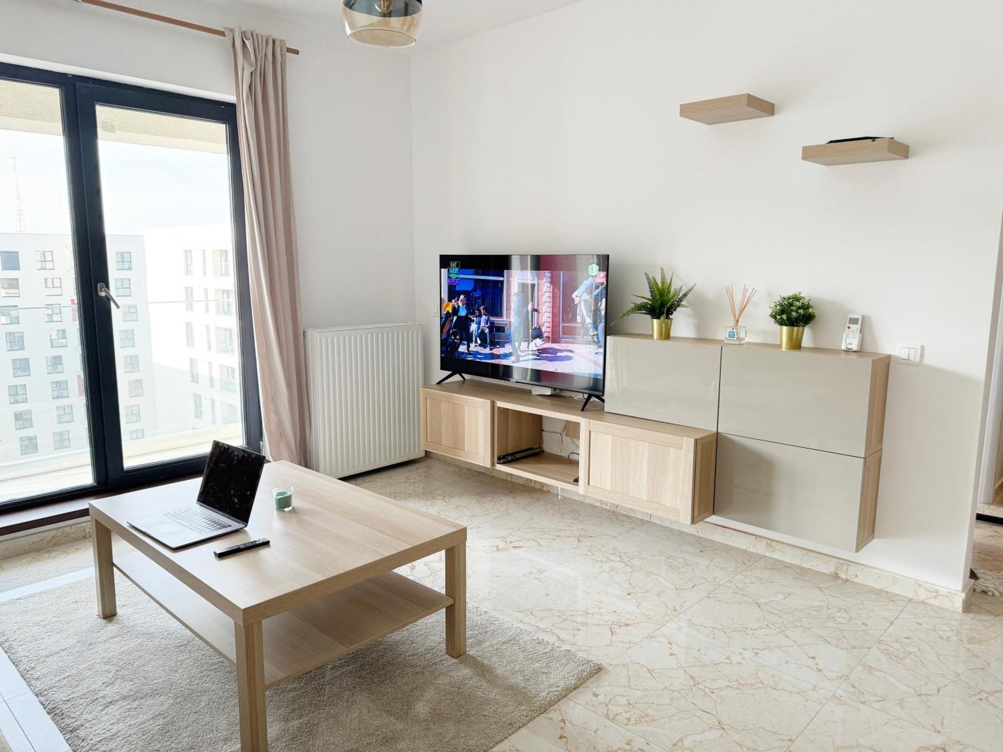 Ferienwohnung Smart Concept Living Plaza Bukarest Zimmer foto