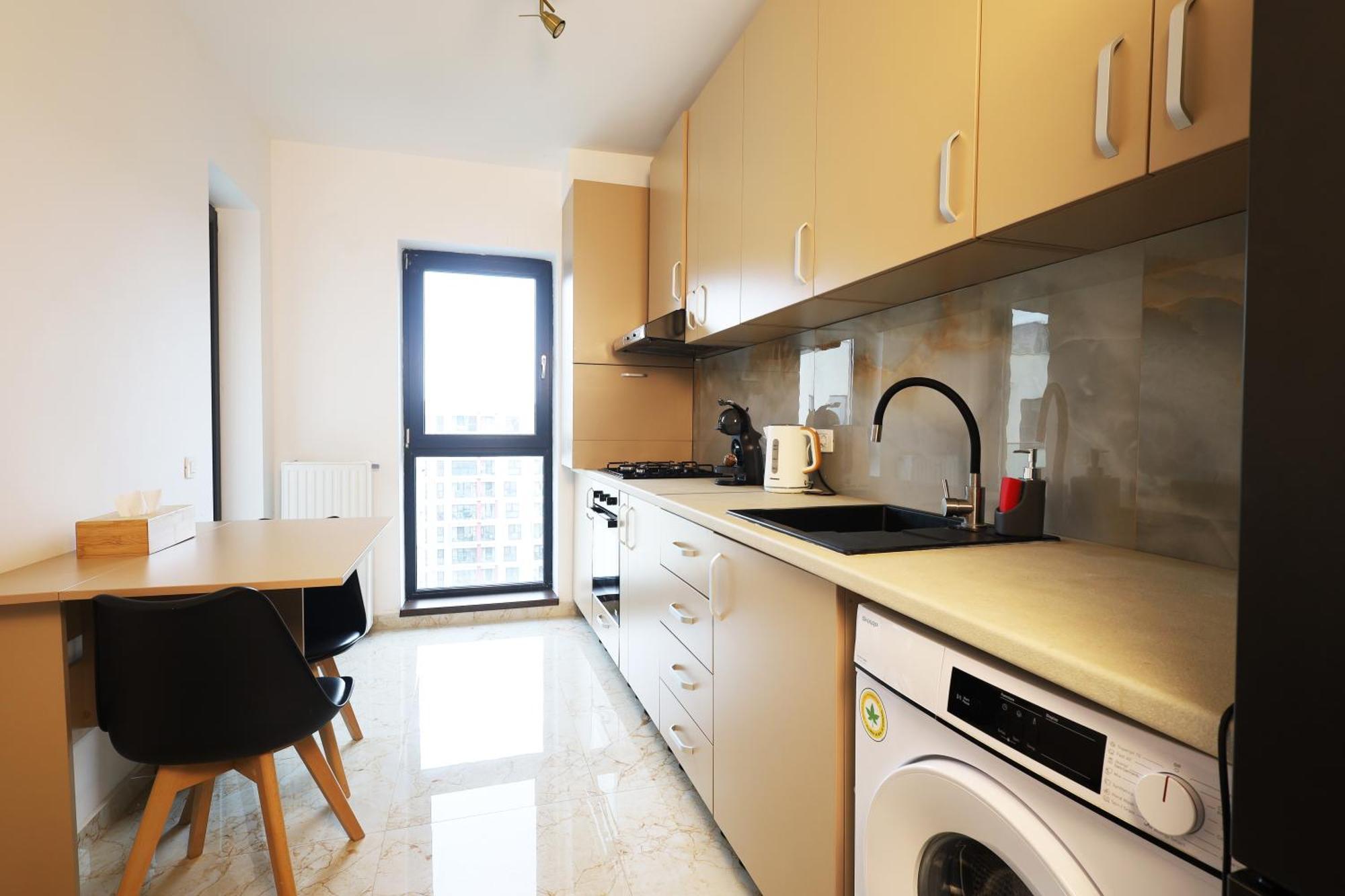 Ferienwohnung Smart Concept Living Plaza Bukarest Zimmer foto