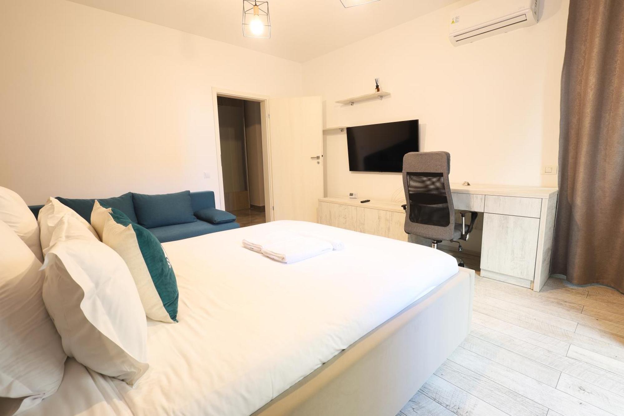 Ferienwohnung Smart Concept Living Plaza Bukarest Zimmer foto